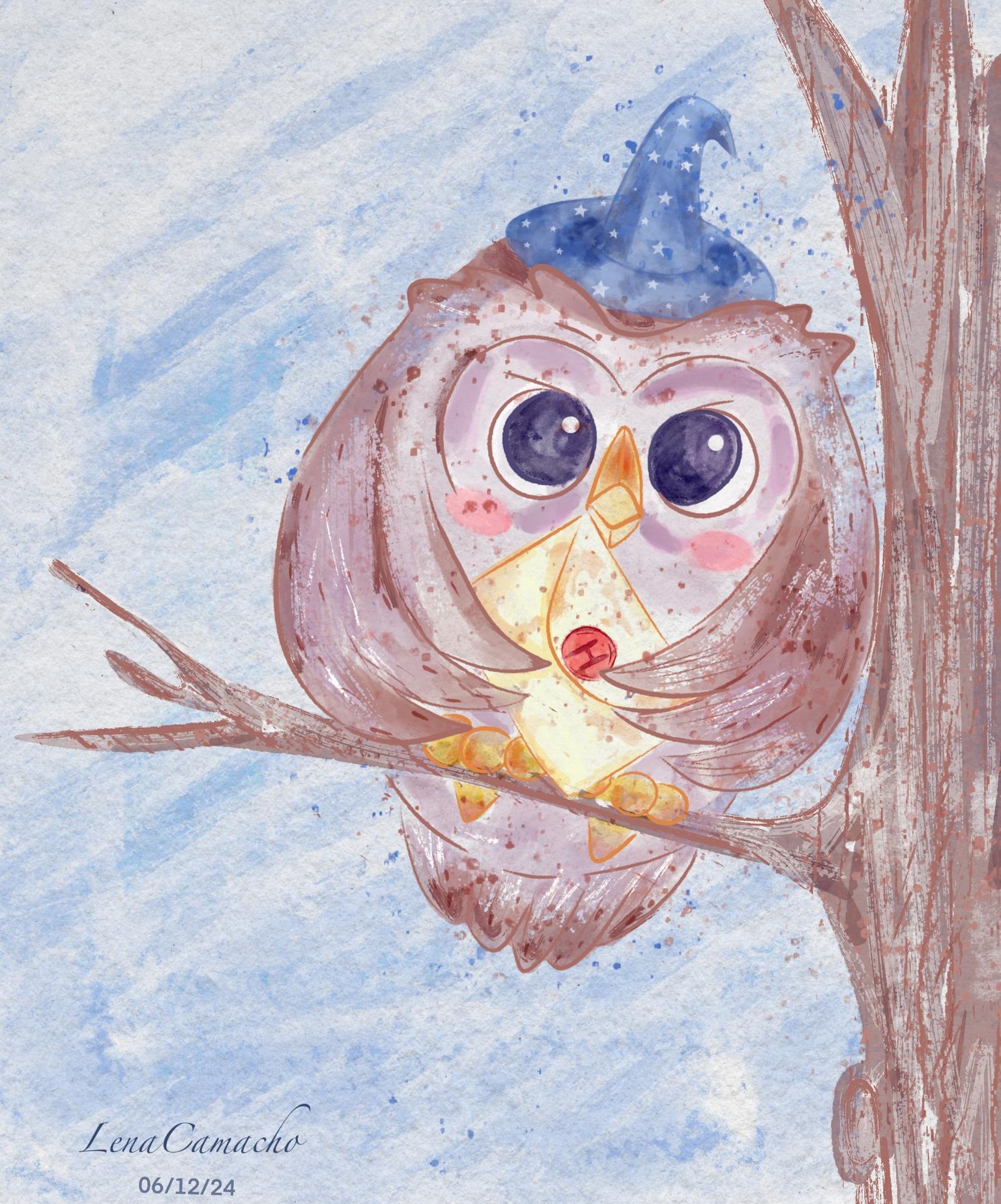 Different media style painting - image 3 - student project