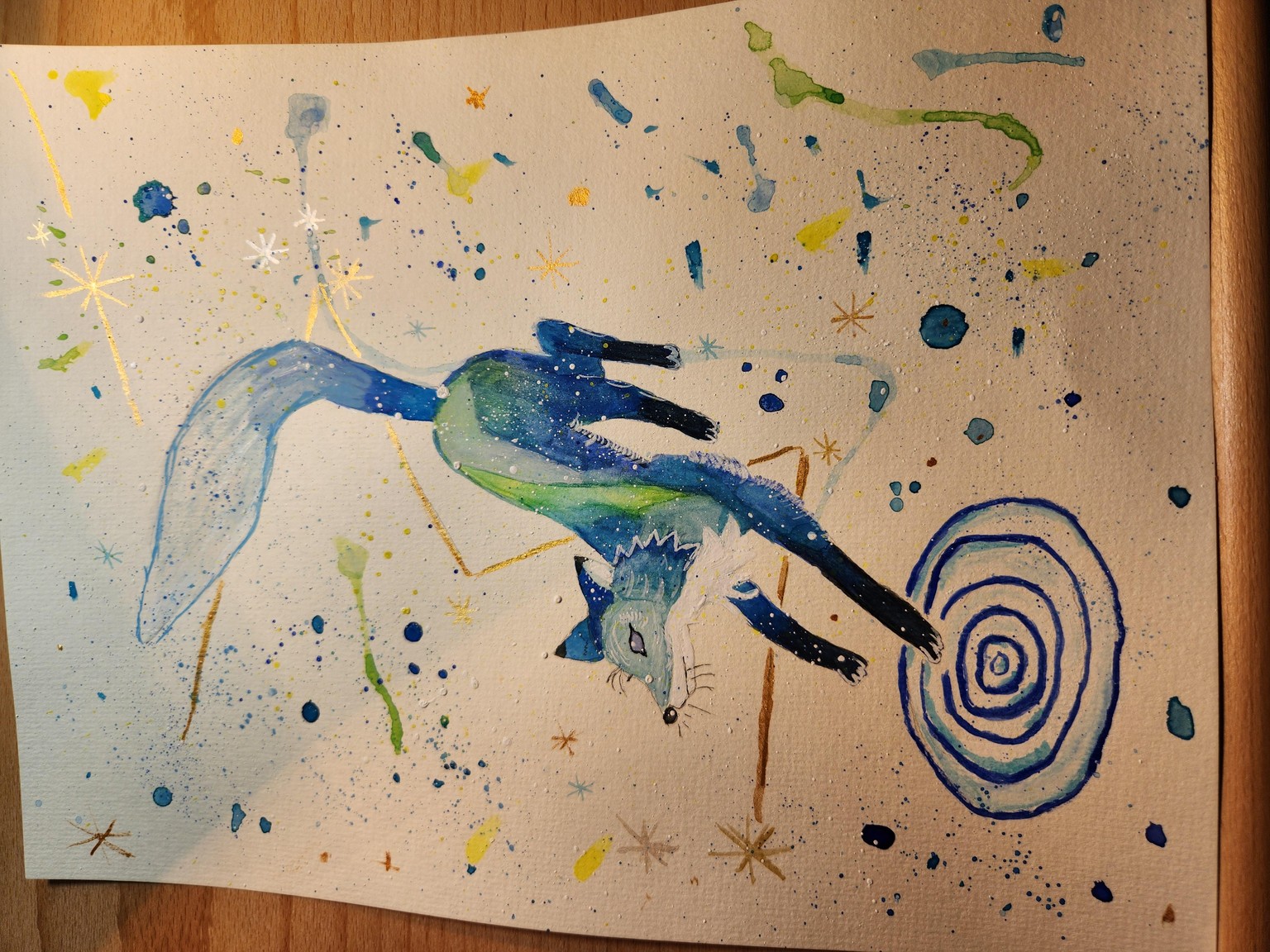 Spirit Galaxy Fox - image 1 - student project