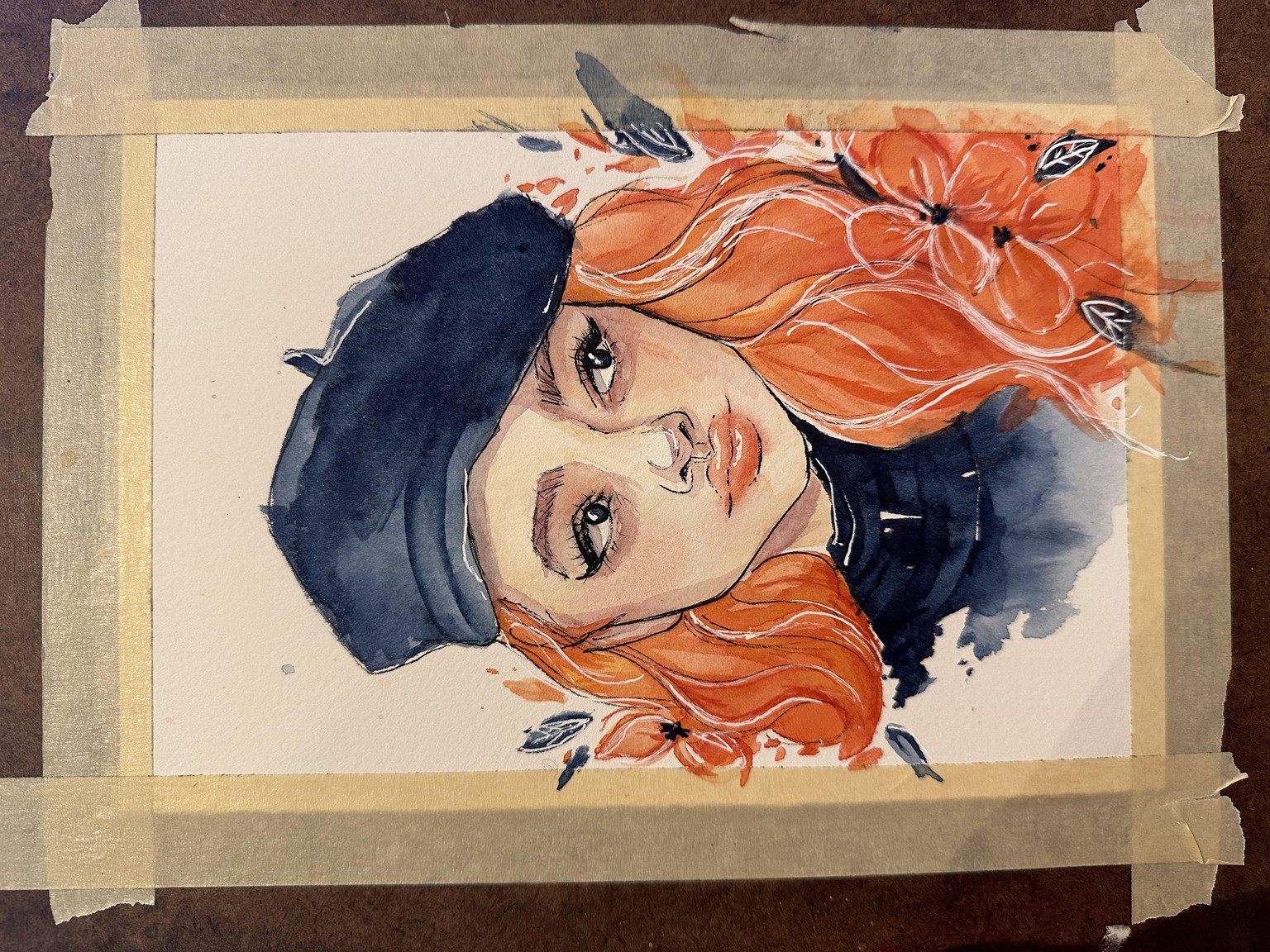 Water Color Portrait - image 2 - student project
