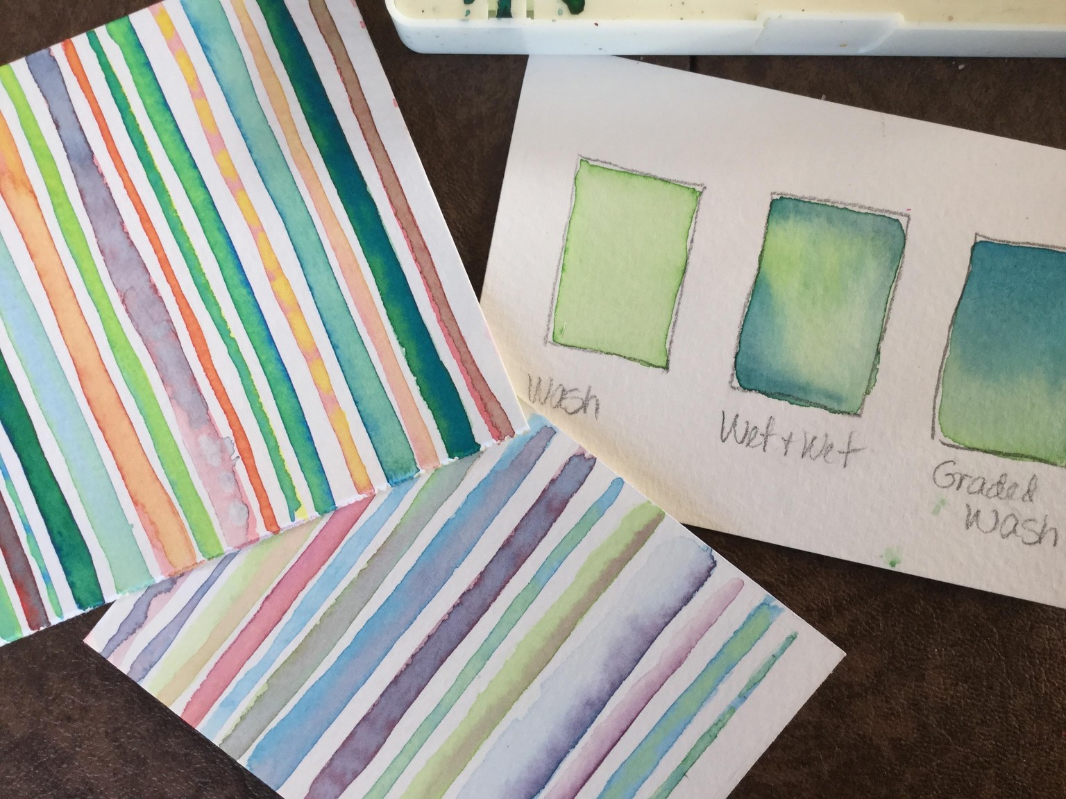 Watercolor cards - image 1 - student project