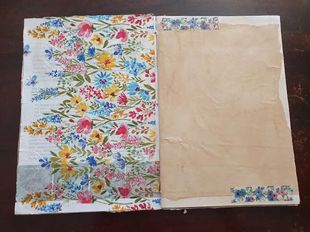 Up-cycled Brochure Inspiration Journal - image 2 - student project