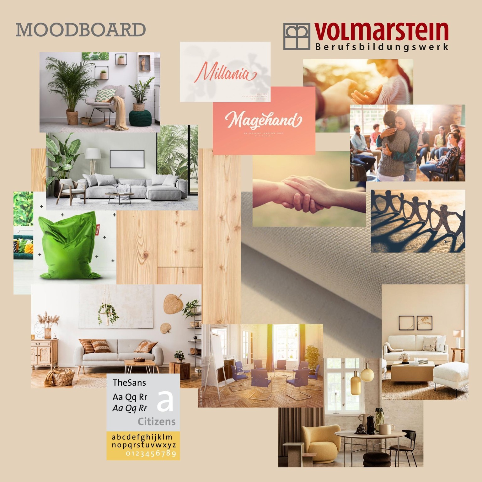 Mood board for a campaign - image 1 - student project