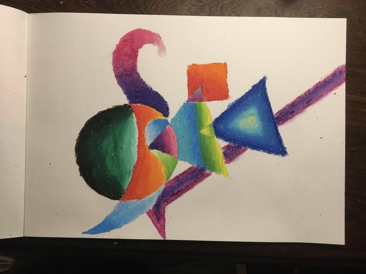Triangles invading the tentacled planet - image 1 - student project