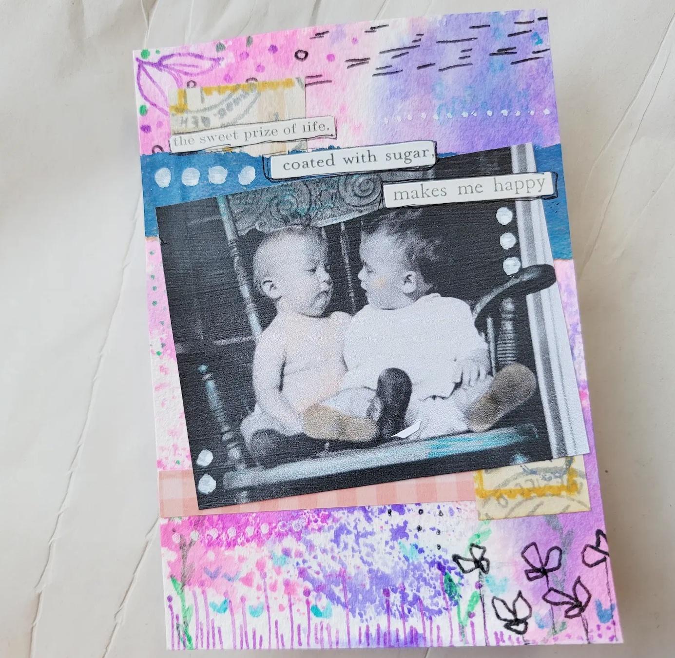 Mixed Media ATC - image 1 - student project