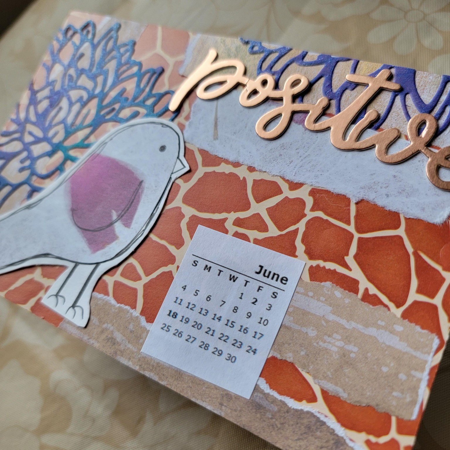 Desktop Calendar Collage - image 1 - student project