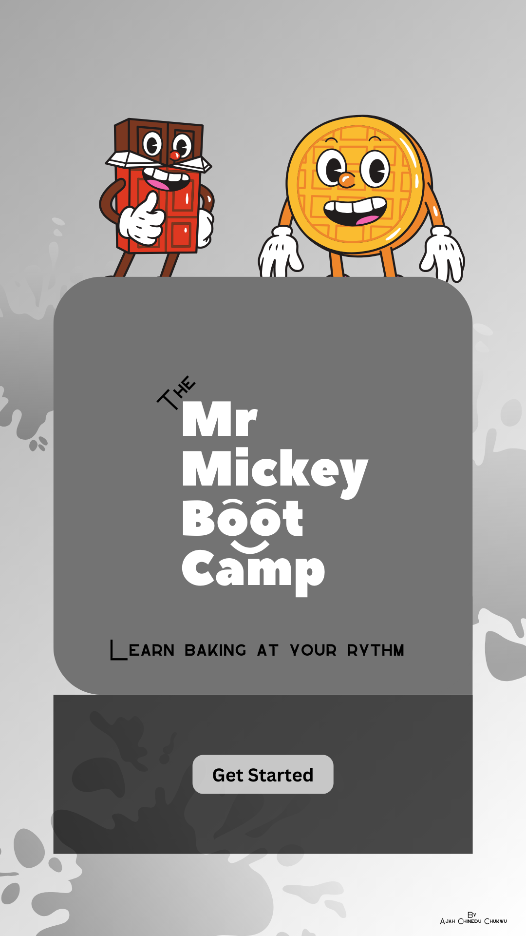 Dr Mickey Baking Boot Camp Landing Page Design - image 1 - student project