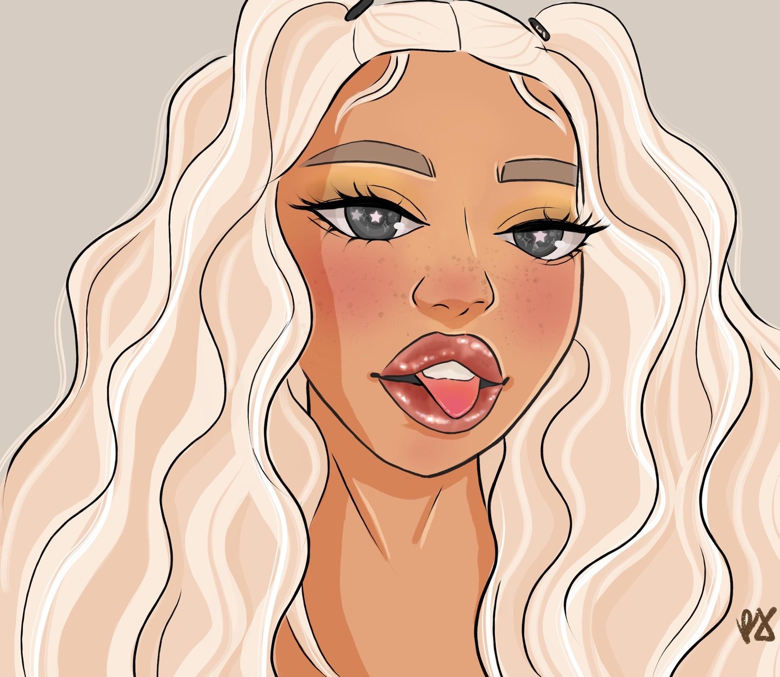Stylized Portrait - image 1 - student project