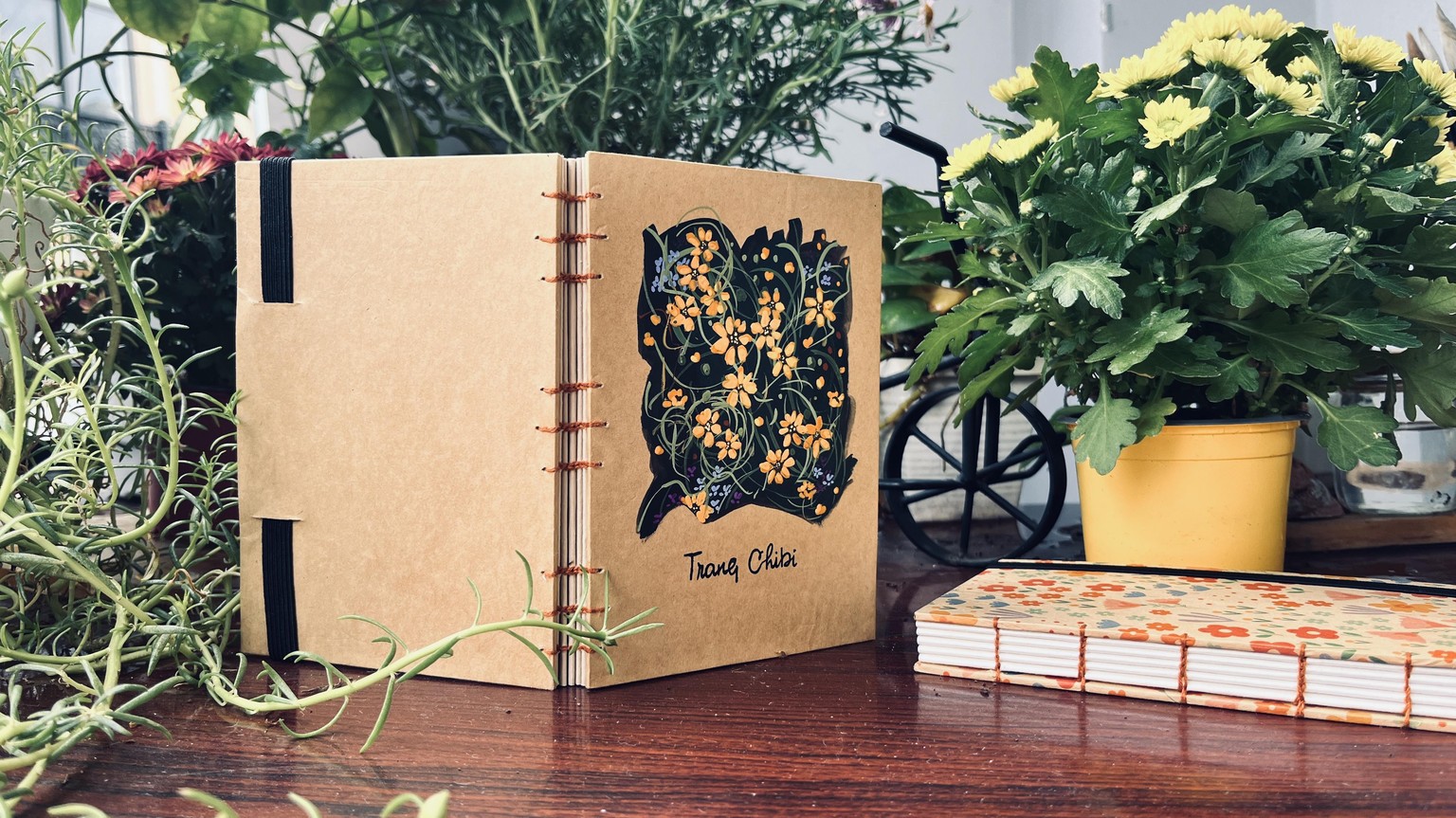 My coptic binding sketchbook - image 1 - student project
