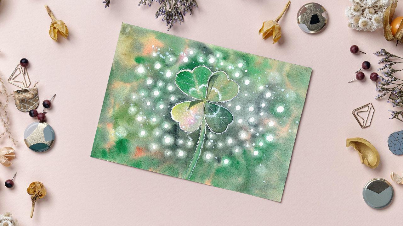 Clover in Watercolor - image 1 - student project