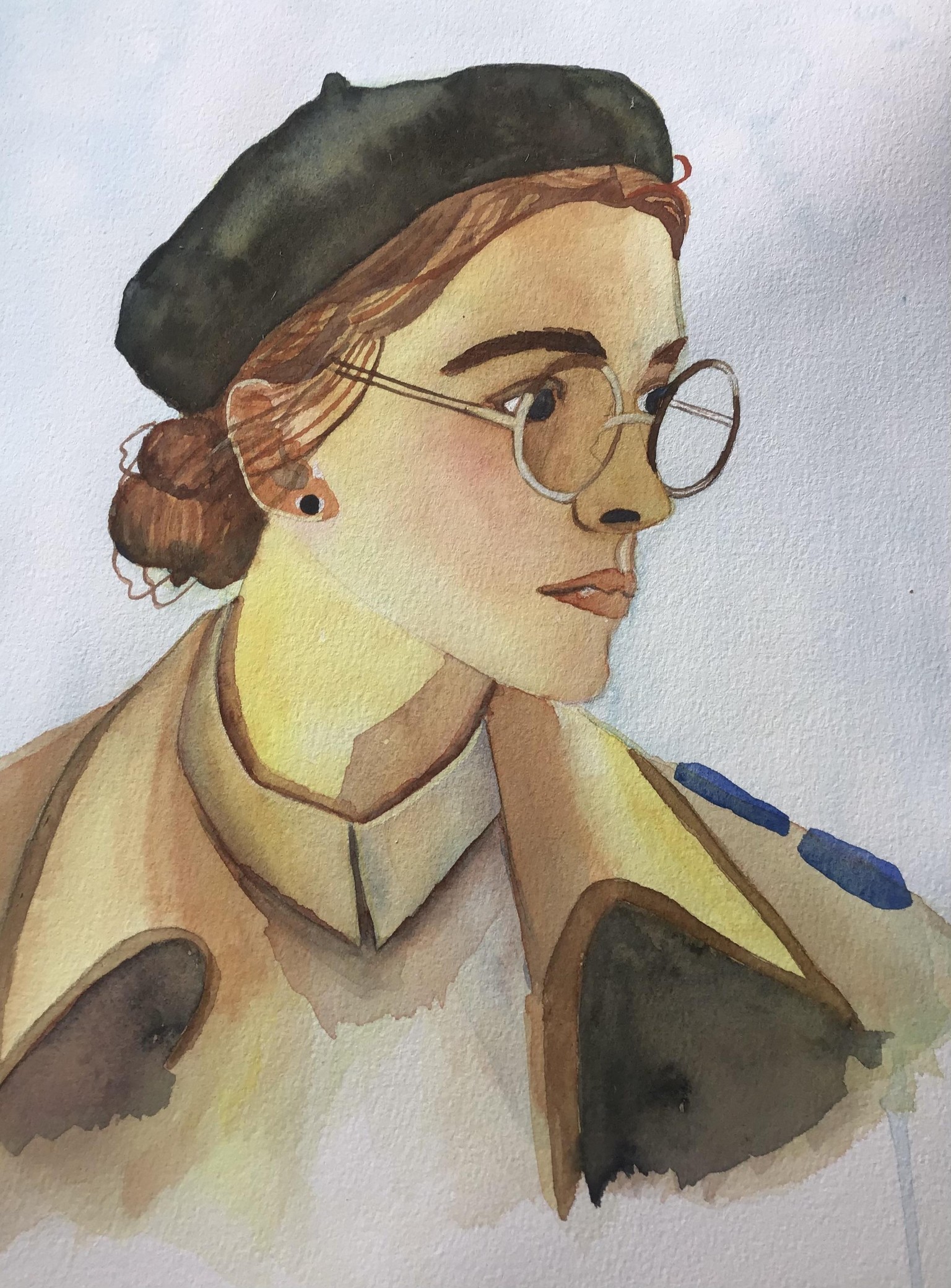 Layering with watercolour - image 1 - student project
