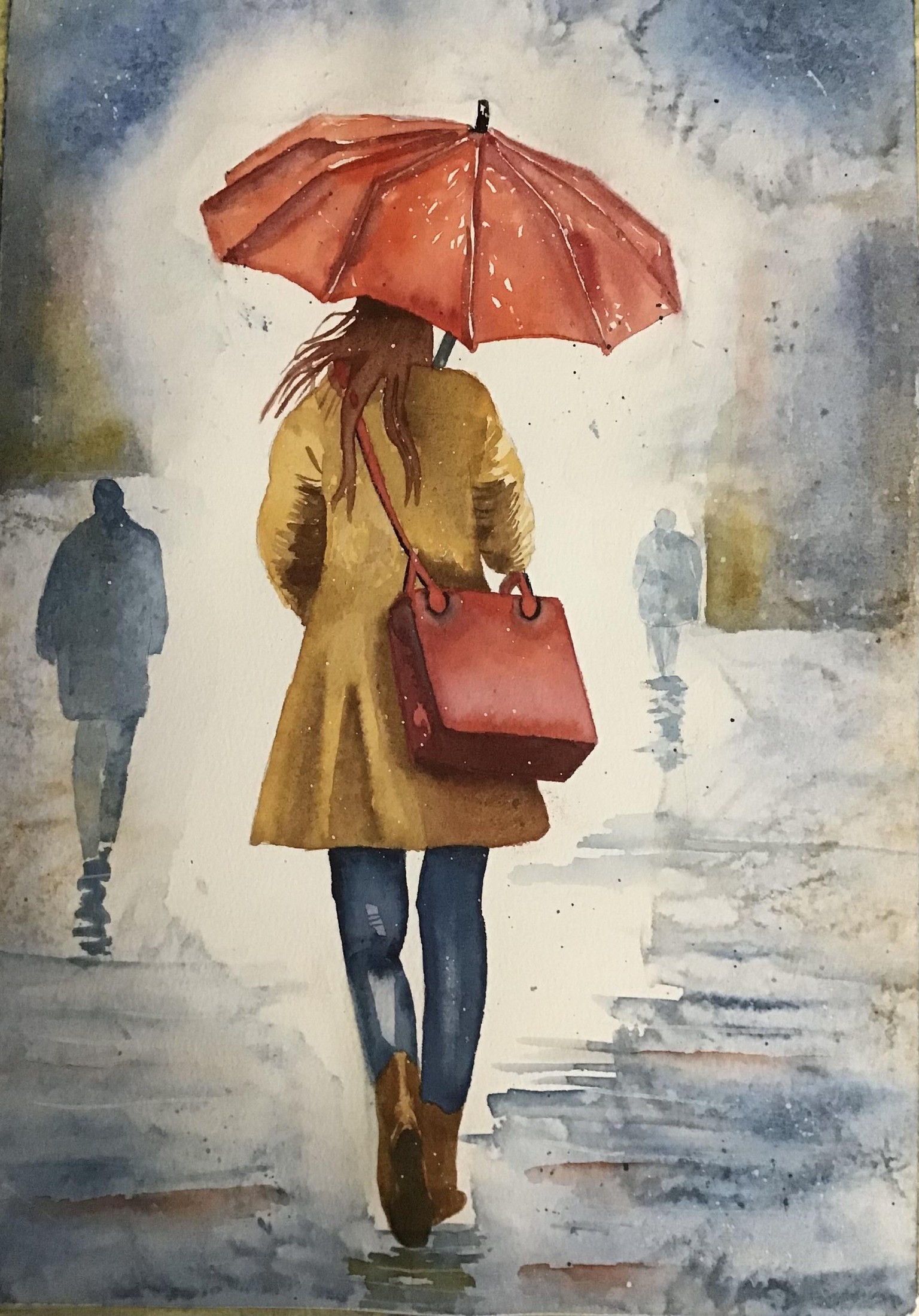 Red umbrella - image 1 - student project