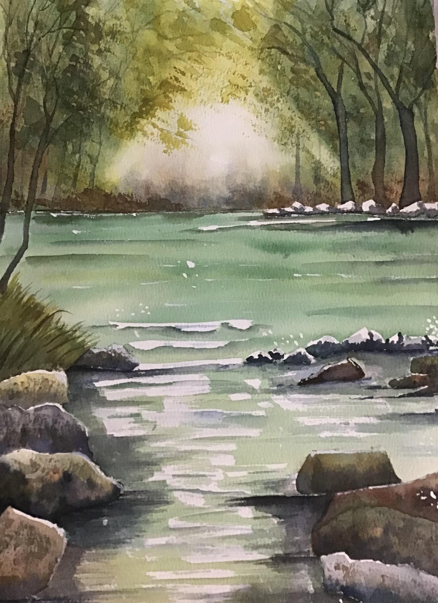 Lights on the river - image 1 - student project