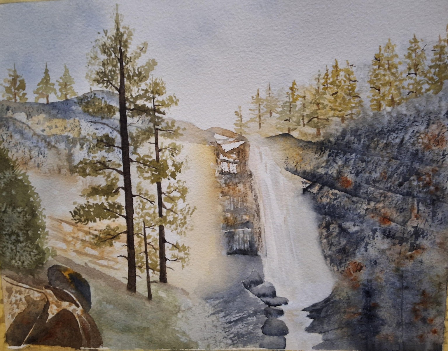 Waterfall - image 1 - student project
