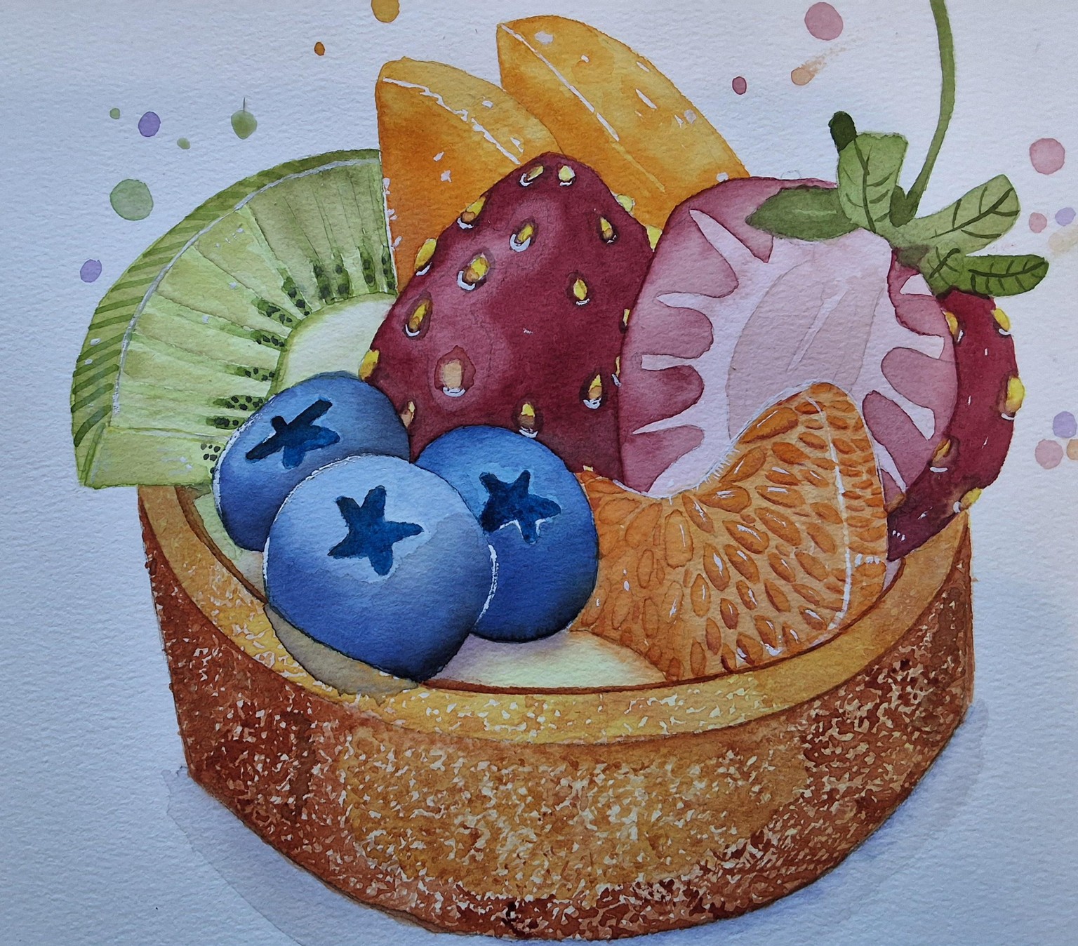Fruit  tart - image 1 - student project