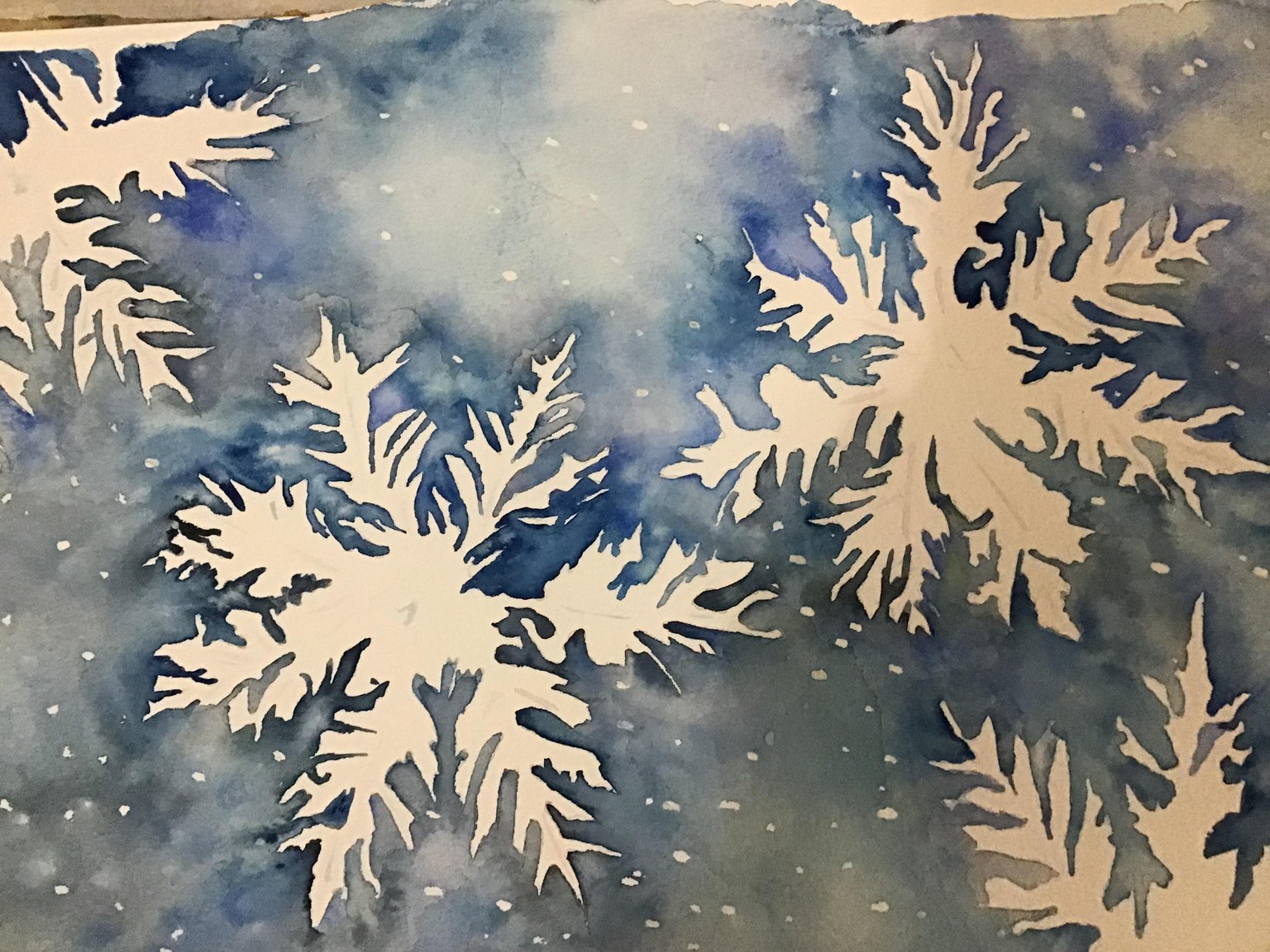 Snow flakes - image 1 - student project