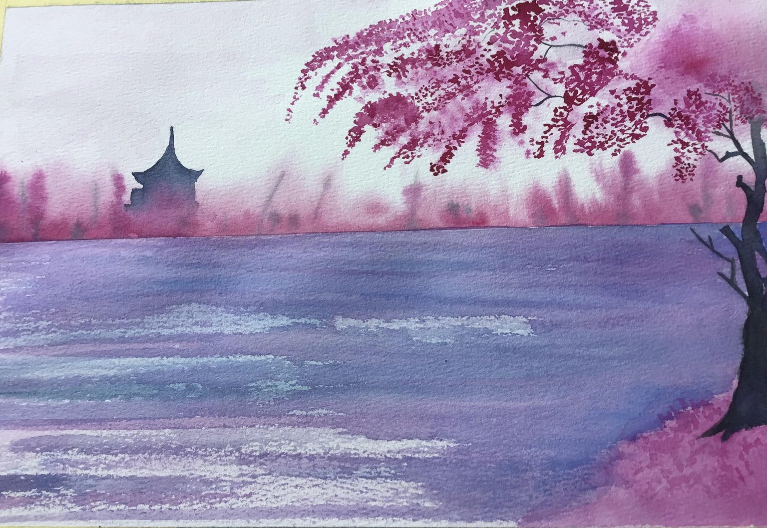 Spring landscape - image 1 - student project