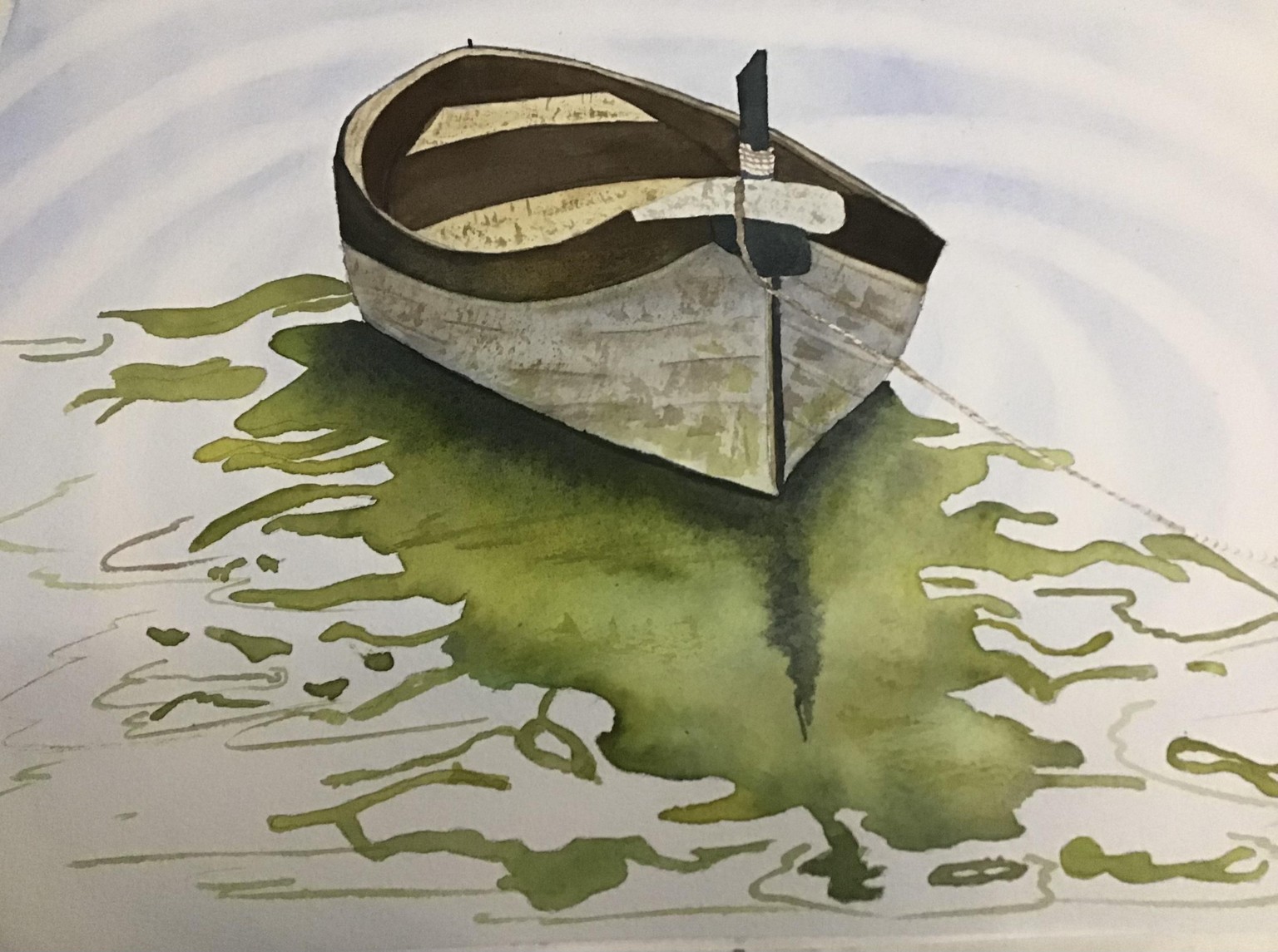 Sea magic boats and reflections - image 1 - student project