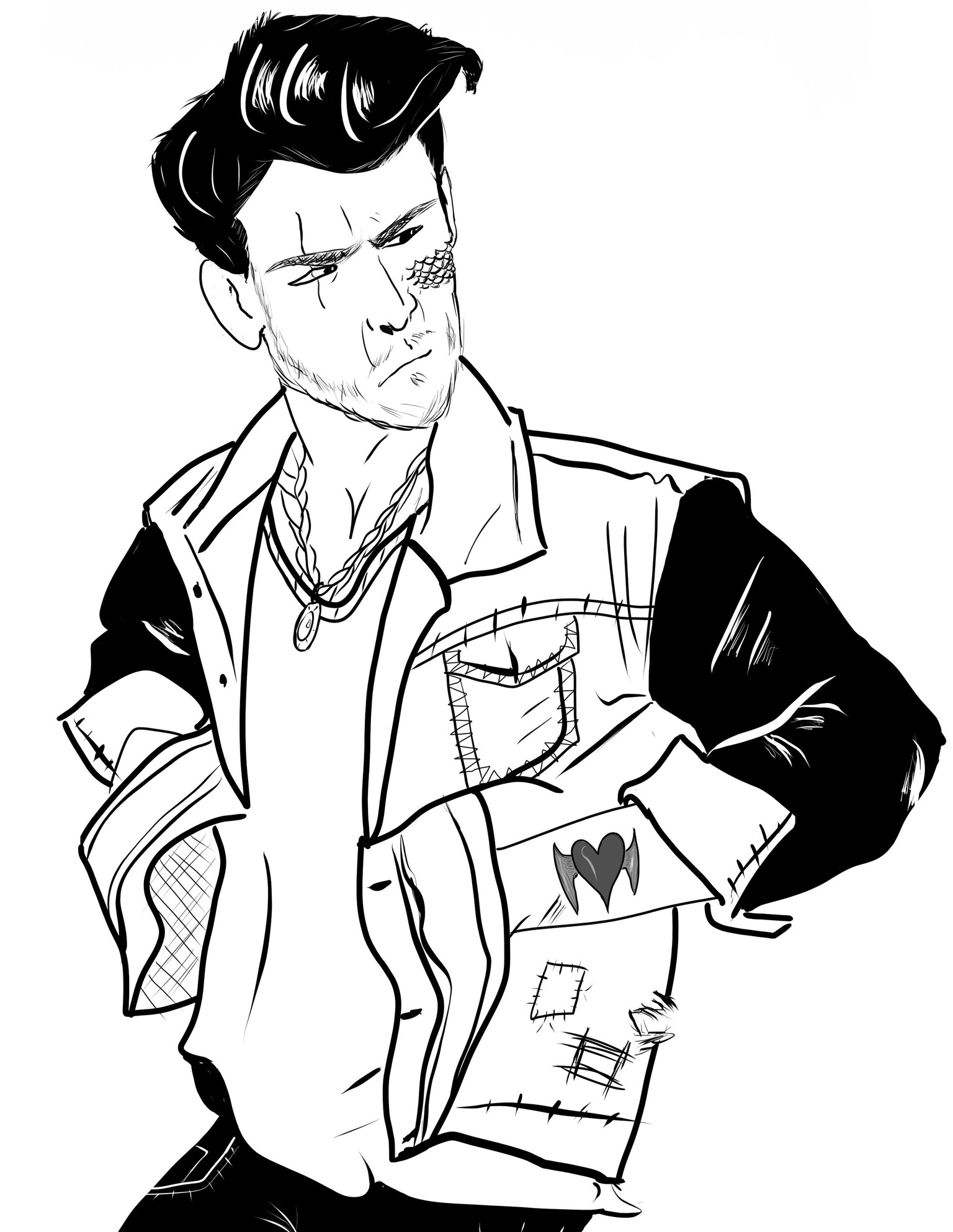 Inking - image 1 - student project