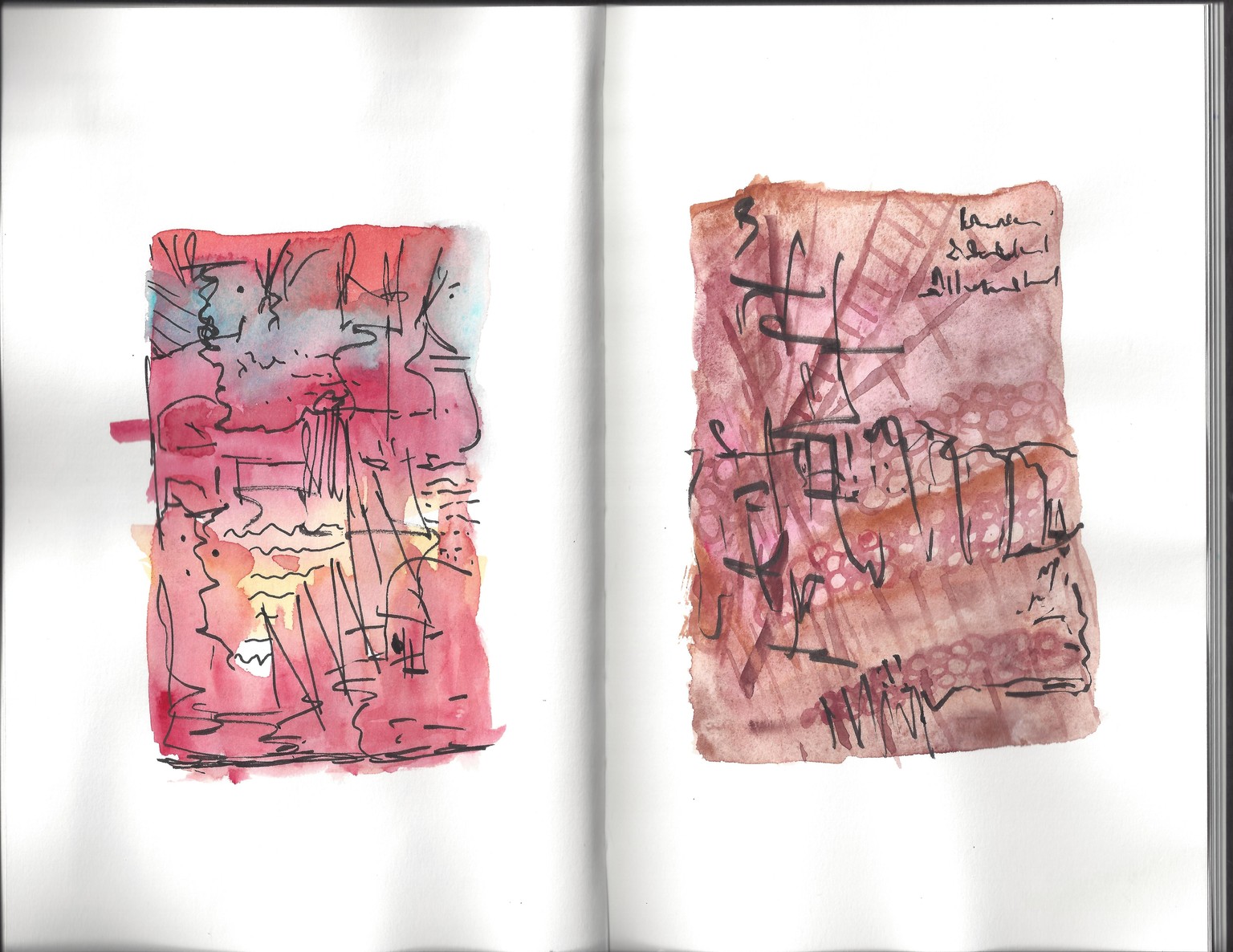 Watercolor Abstract Samplers - image 1 - student project