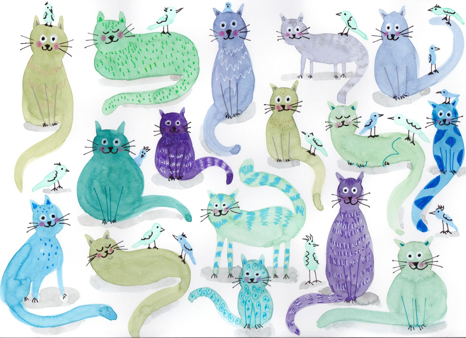 Blue Cats - image 1 - student project
