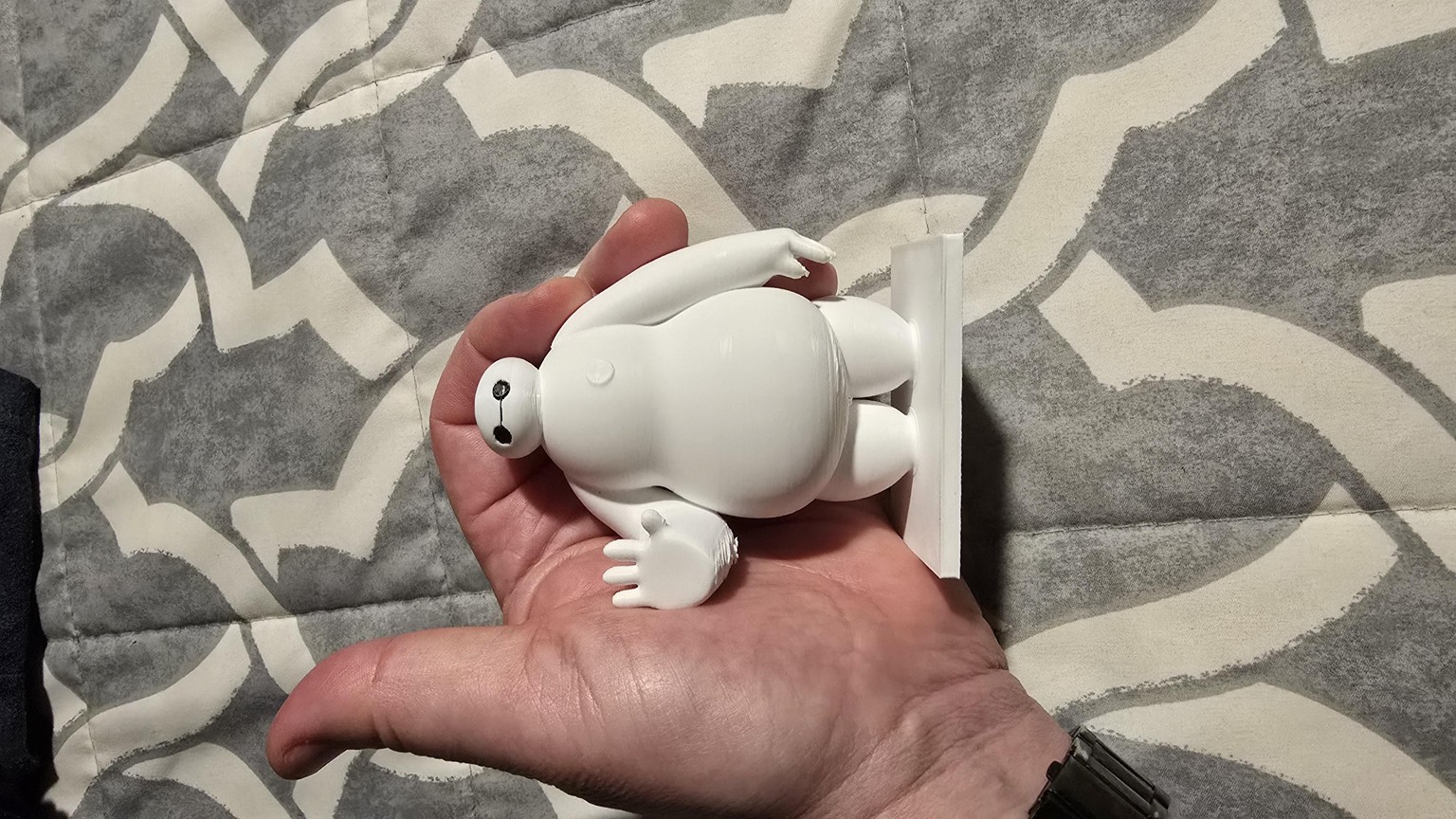 BayMax 3D Printed from Nomad Sculpt - image 5 - student project