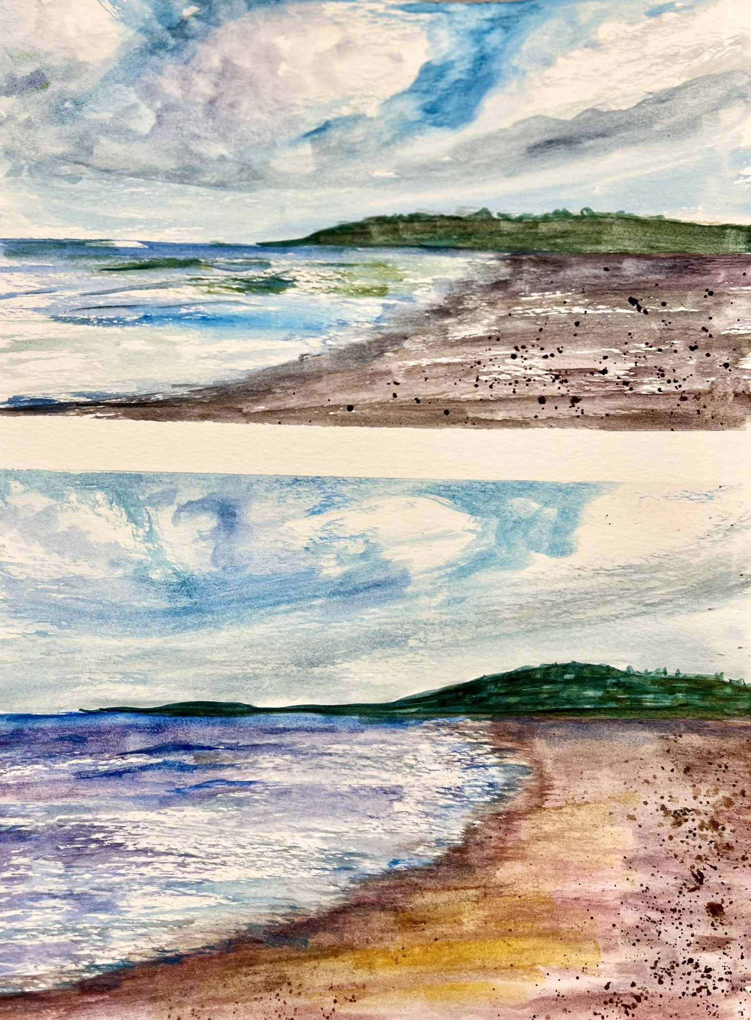 Playing at the beach - image 2 - student project