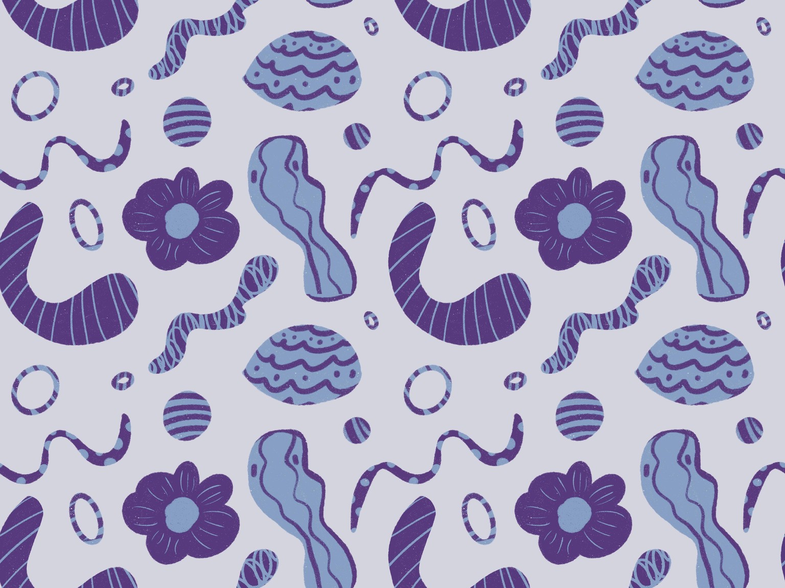 Fun purple pattern - image 1 - student project