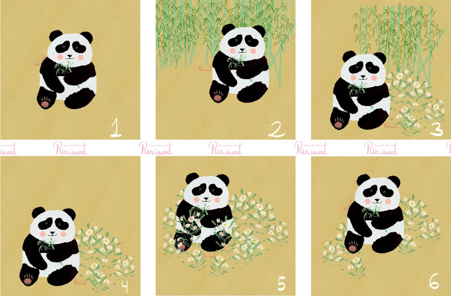 Panda print - image 1 - student project