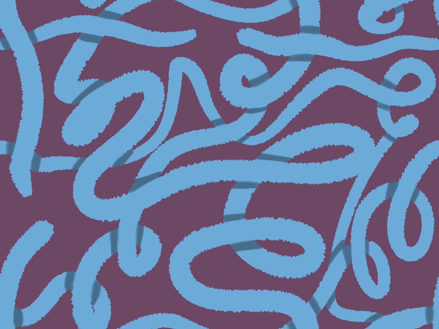 Looping in blue - image 1 - student project