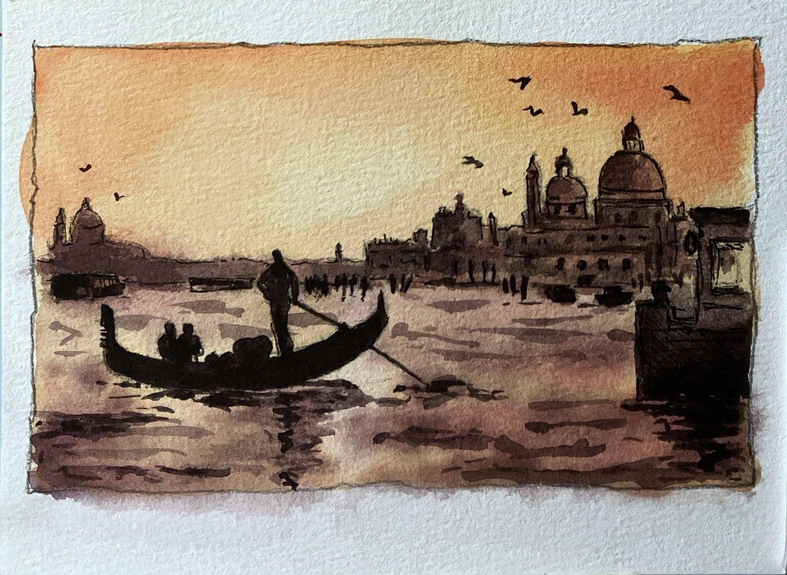 Line and Wash projects - image 3 - student project