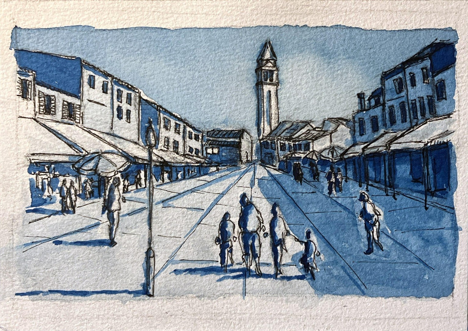 Line and Wash projects - image 2 - student project