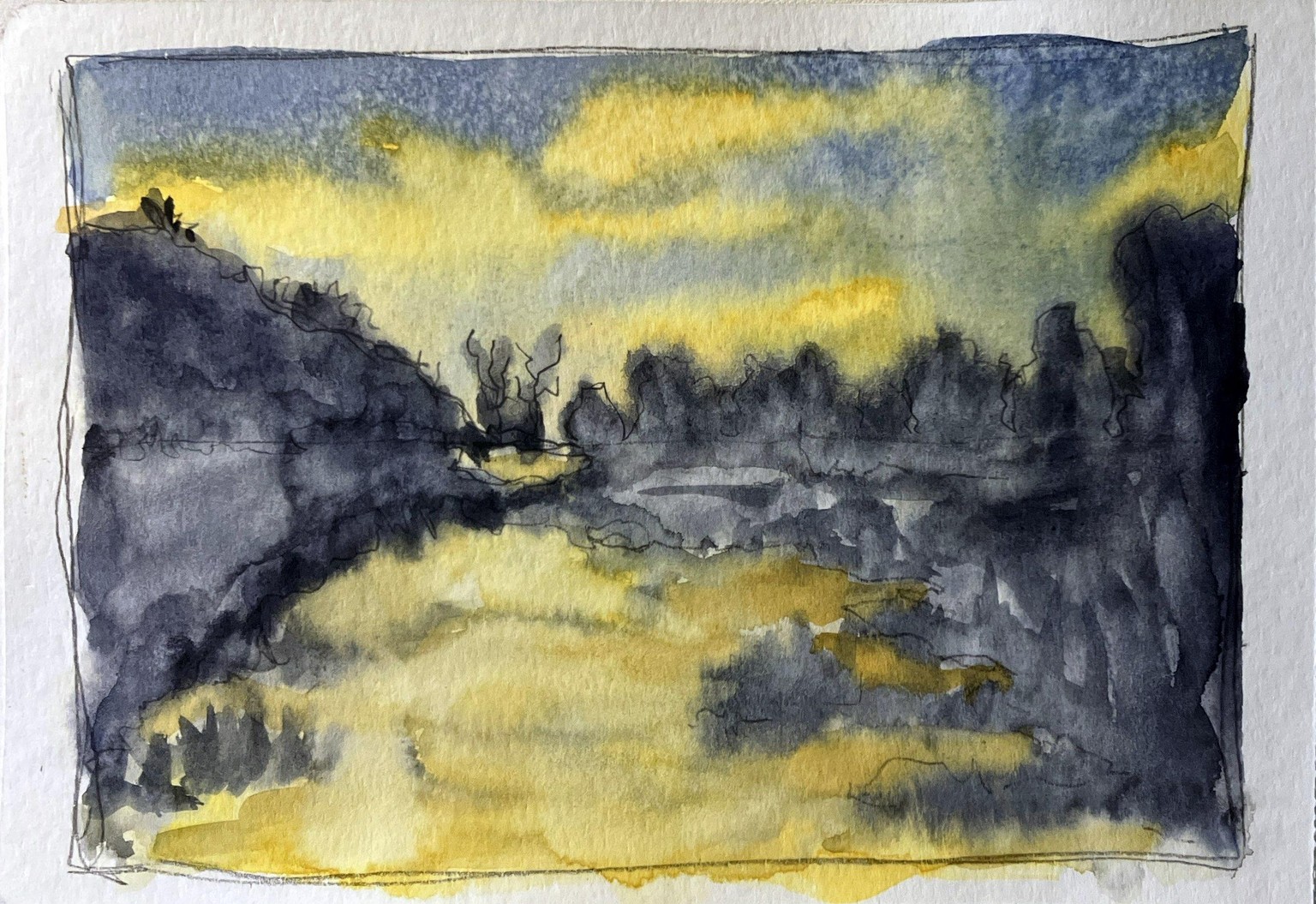 Line and Wash projects - image 1 - student project