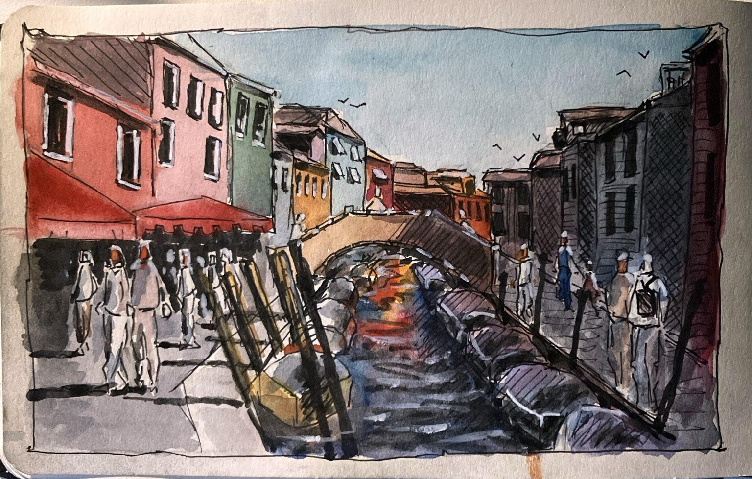 Line and Wash projects - image 4 - student project