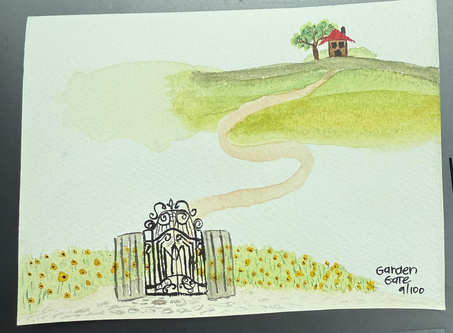 Painting 1/100 - image 13 - student project