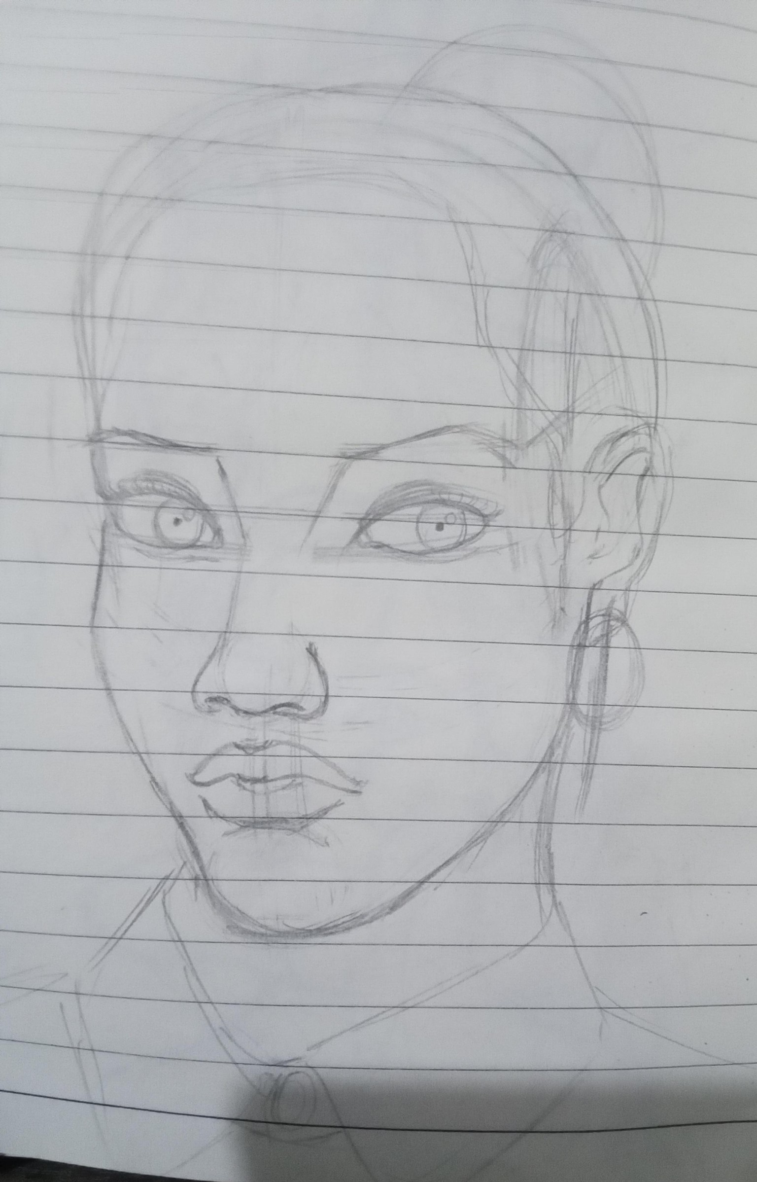 Drawing heads - image 2 - student project