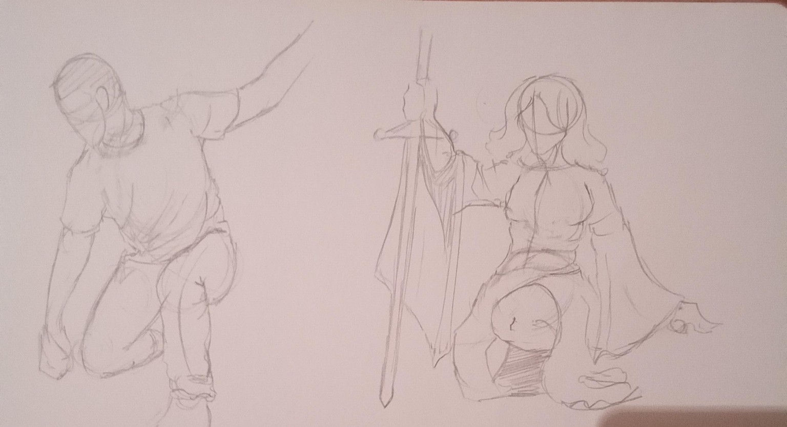 Drawing clothes - image 3 - student project