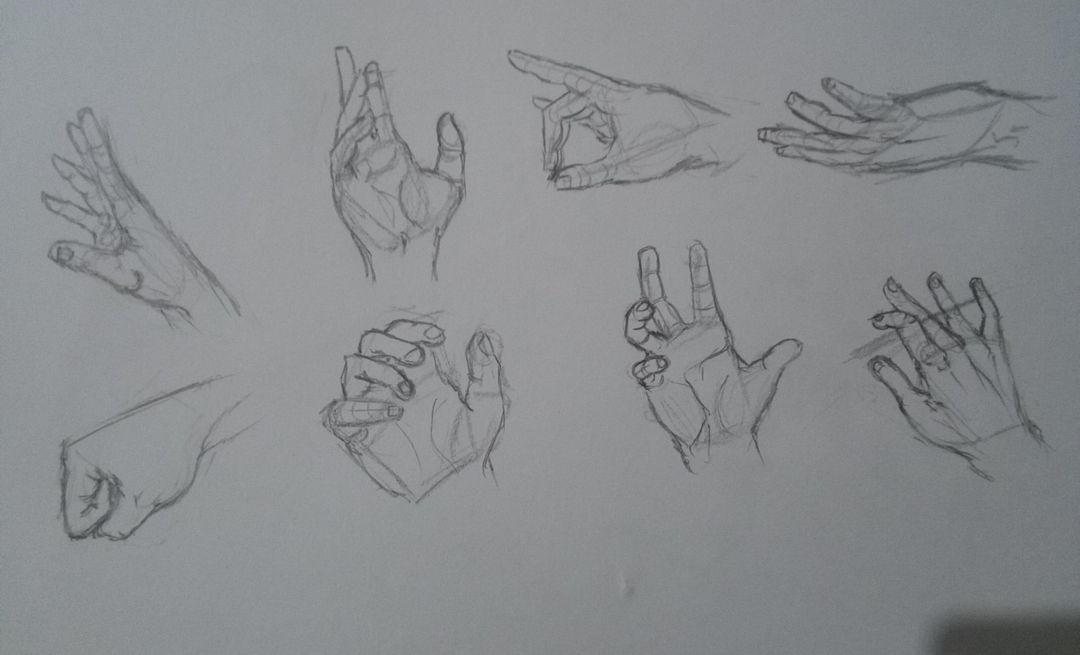 How to draw hands - image 2 - student project