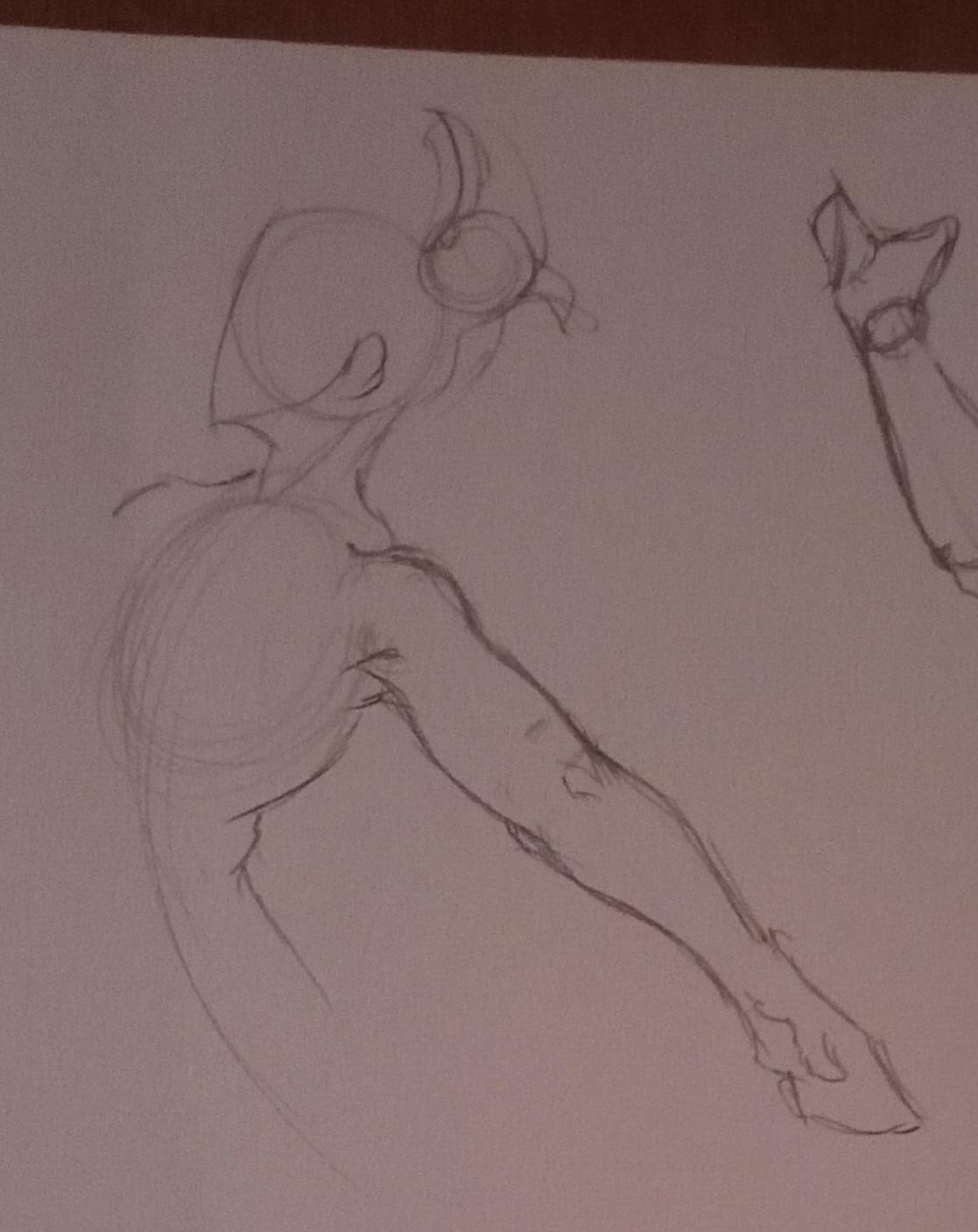 Drawing the arms - image 2 - student project