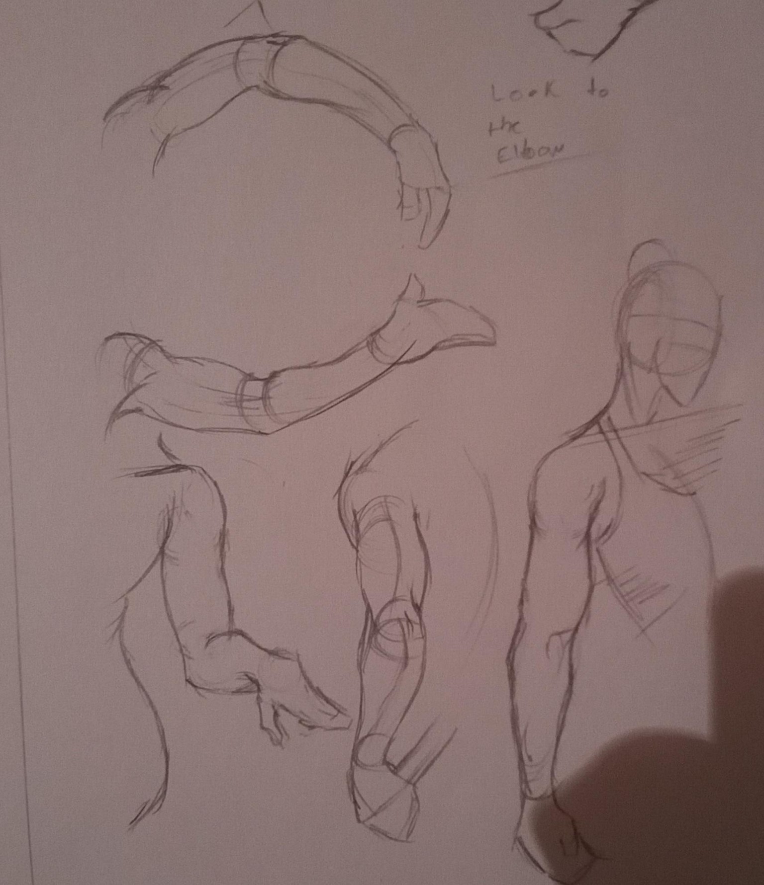 Drawing the arms - image 1 - student project