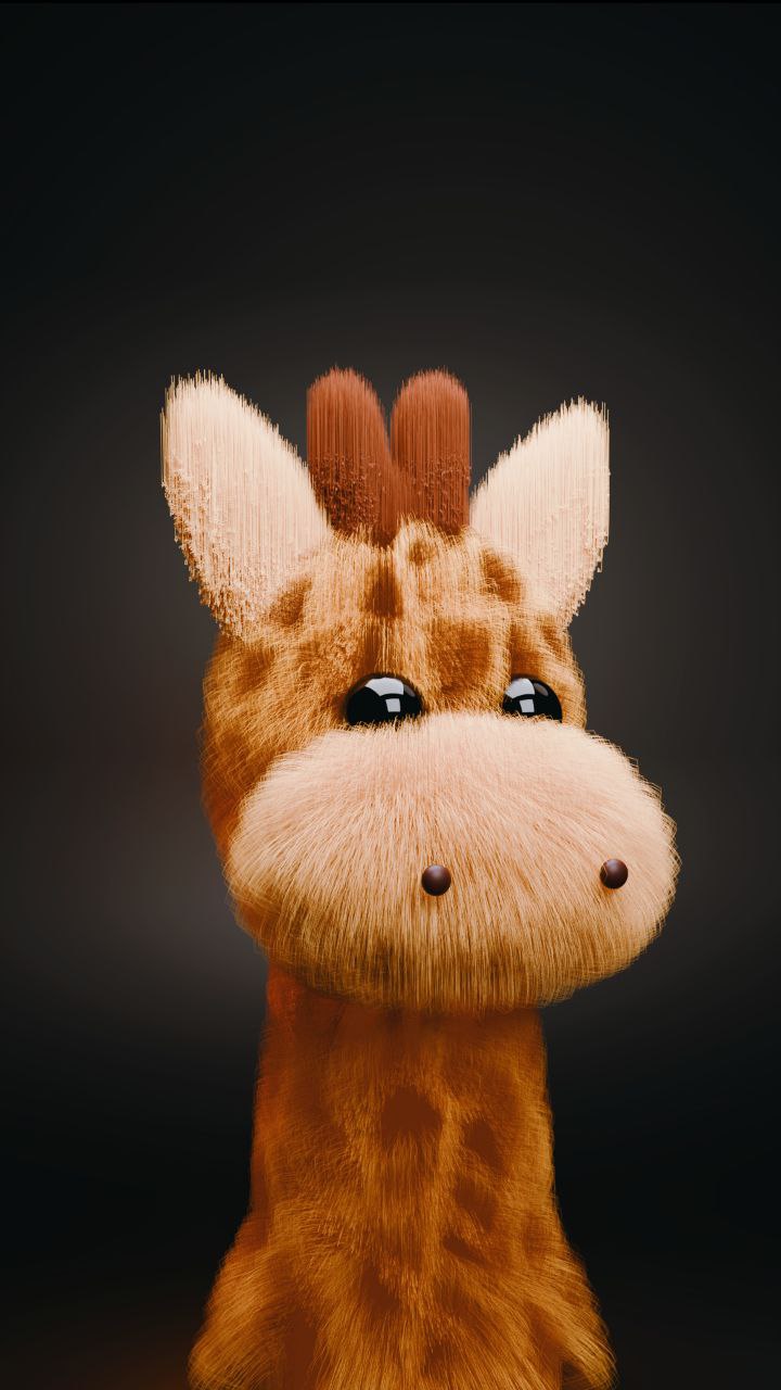 Fluffy Giraffe - image 2 - student project