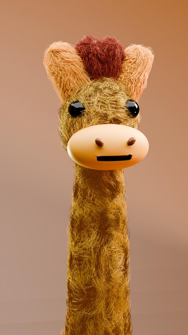 Fluffy Giraffe - image 3 - student project
