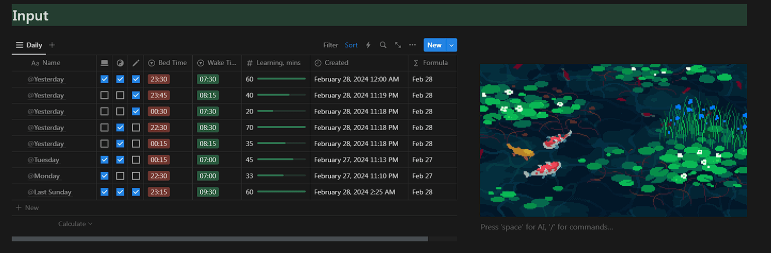Habit Tracker - image 1 - student project