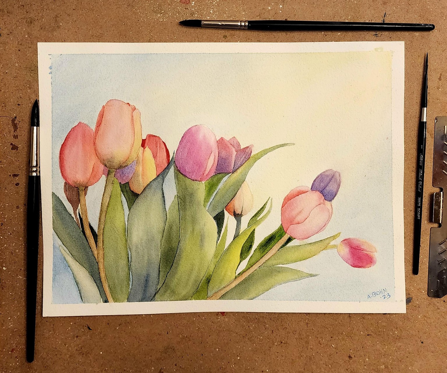 Tulips - image 1 - student project
