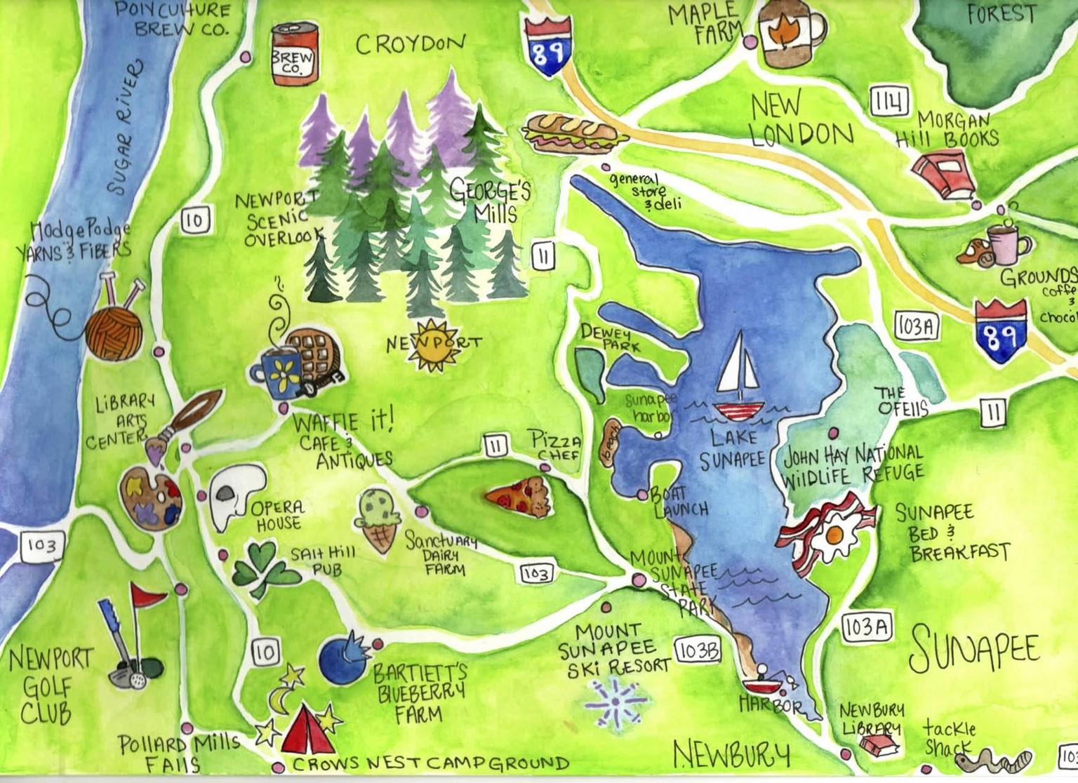 my town map - image 1 - student project