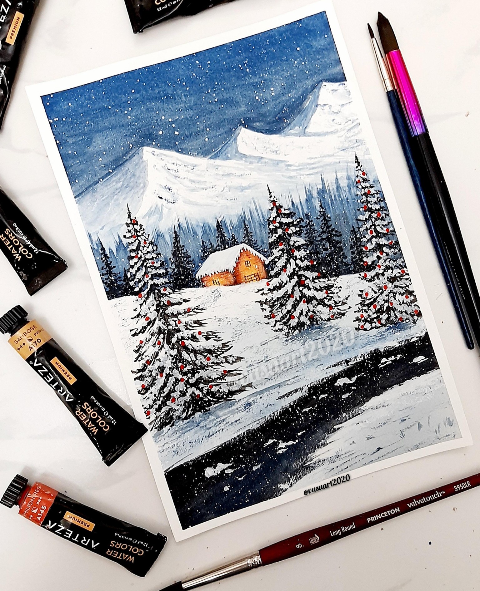 Winter night - image 1 - student project
