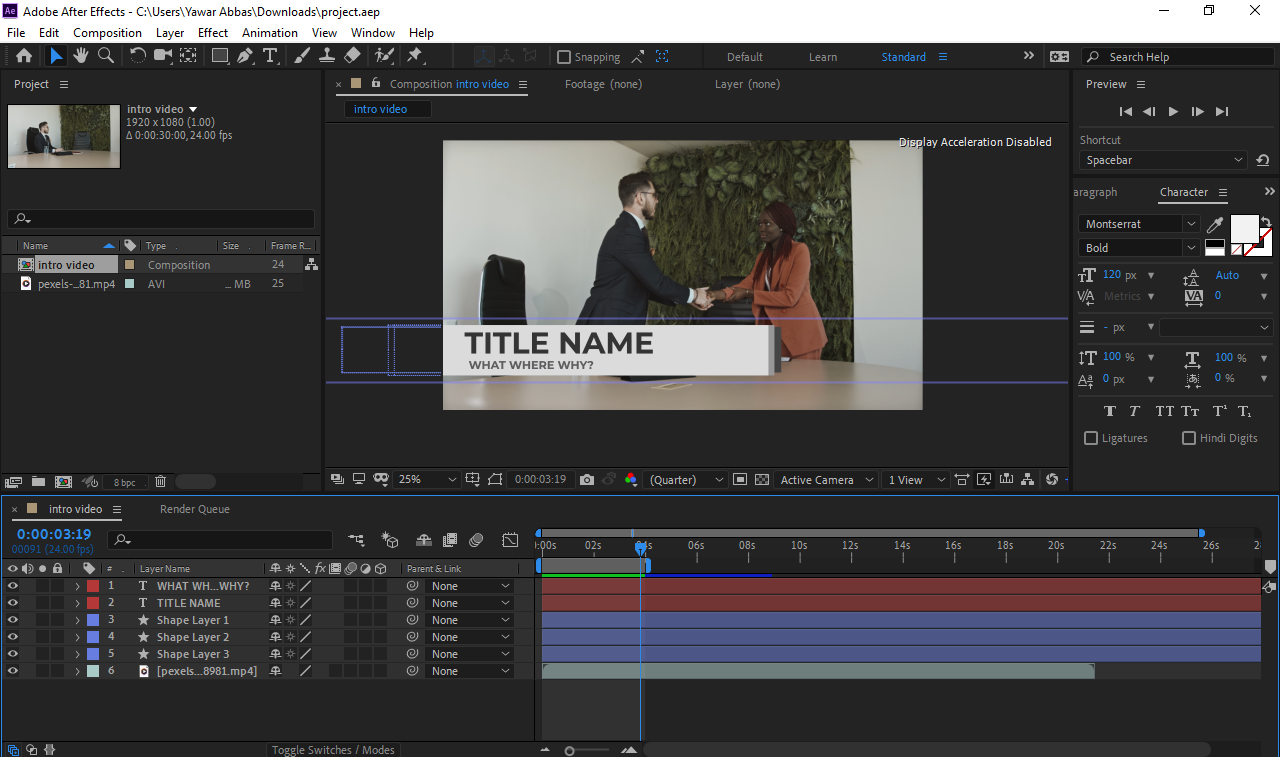 Lower Third - image 1 - student project