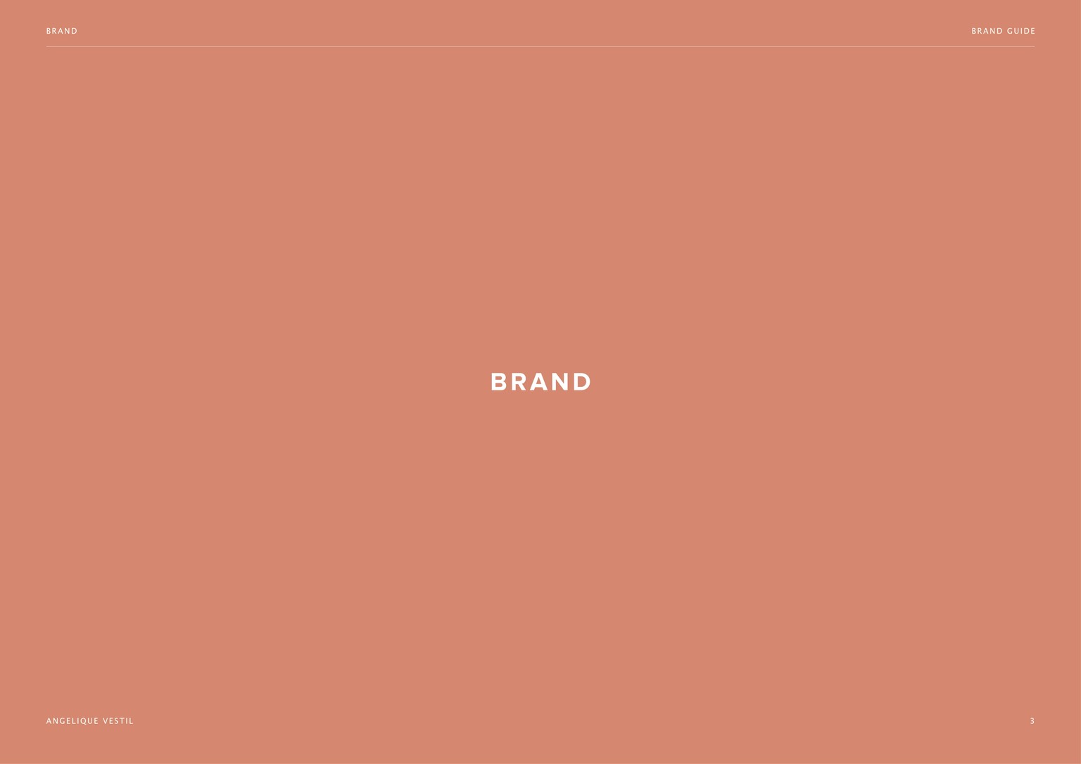 Angelique's Brand Guide Design Process - image 4 - student project