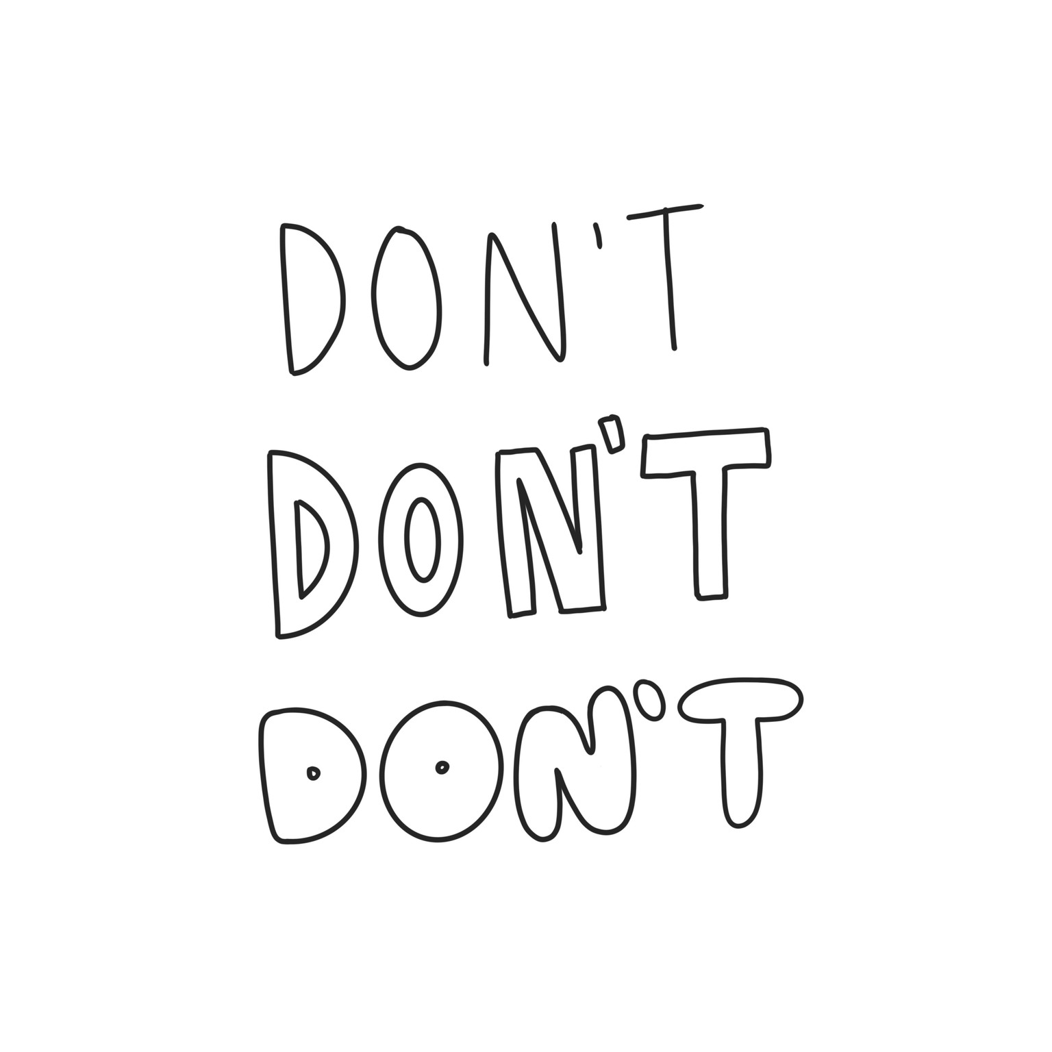 Don’t over think it - image 2 - student project