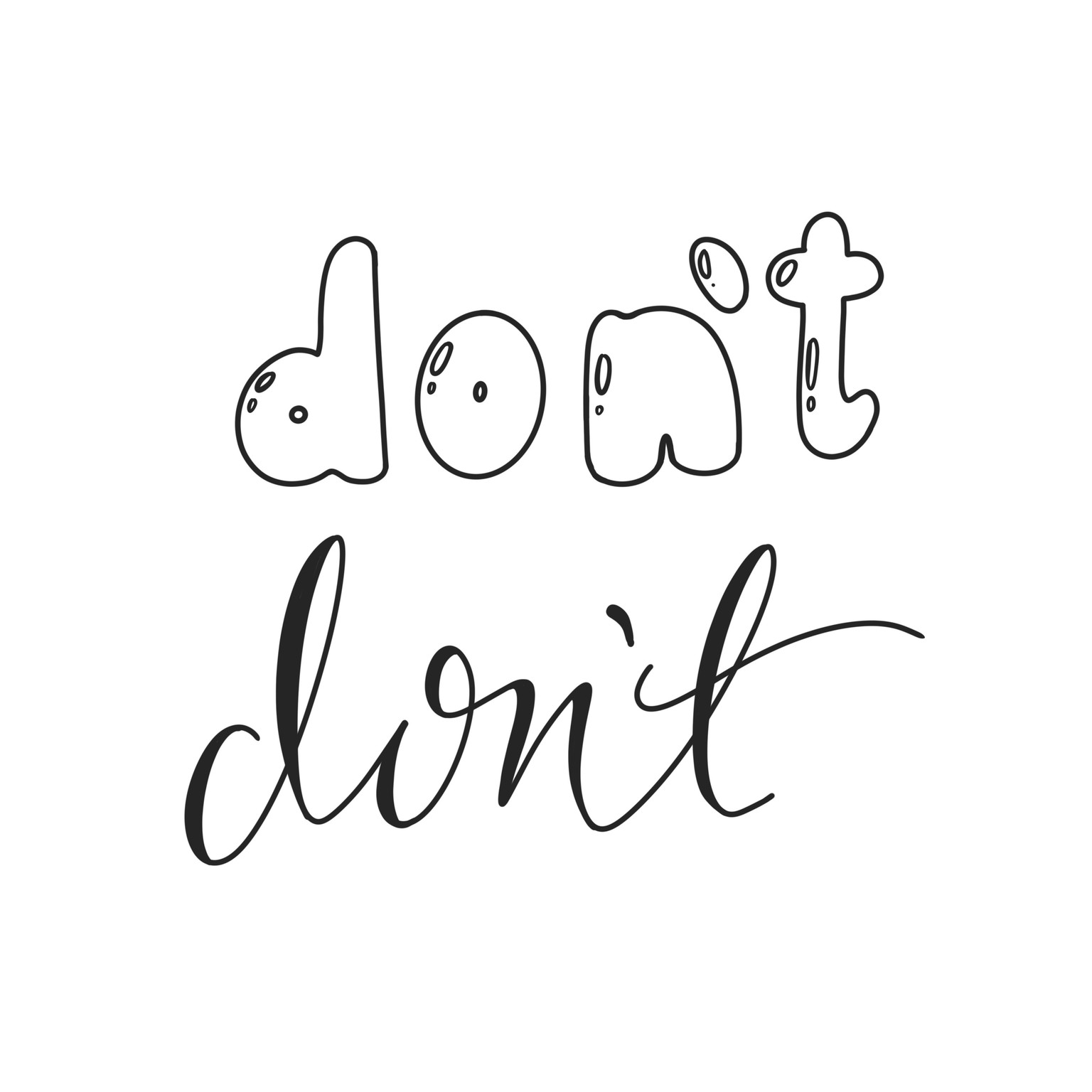 Don’t over think it - image 4 - student project