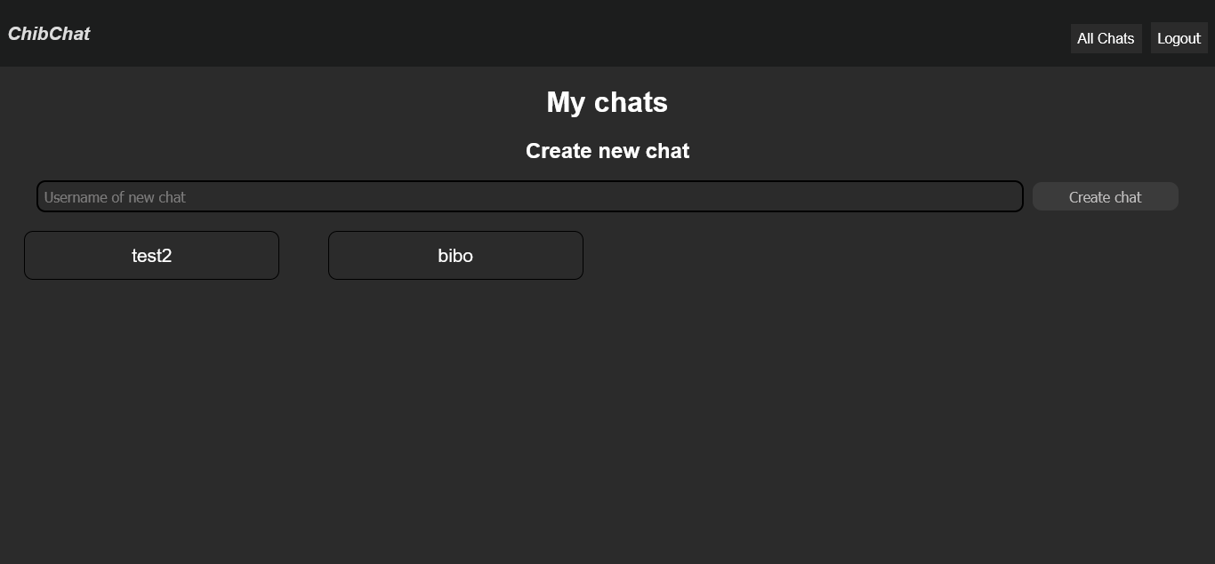 React Firebase chat app project - image 2 - student project